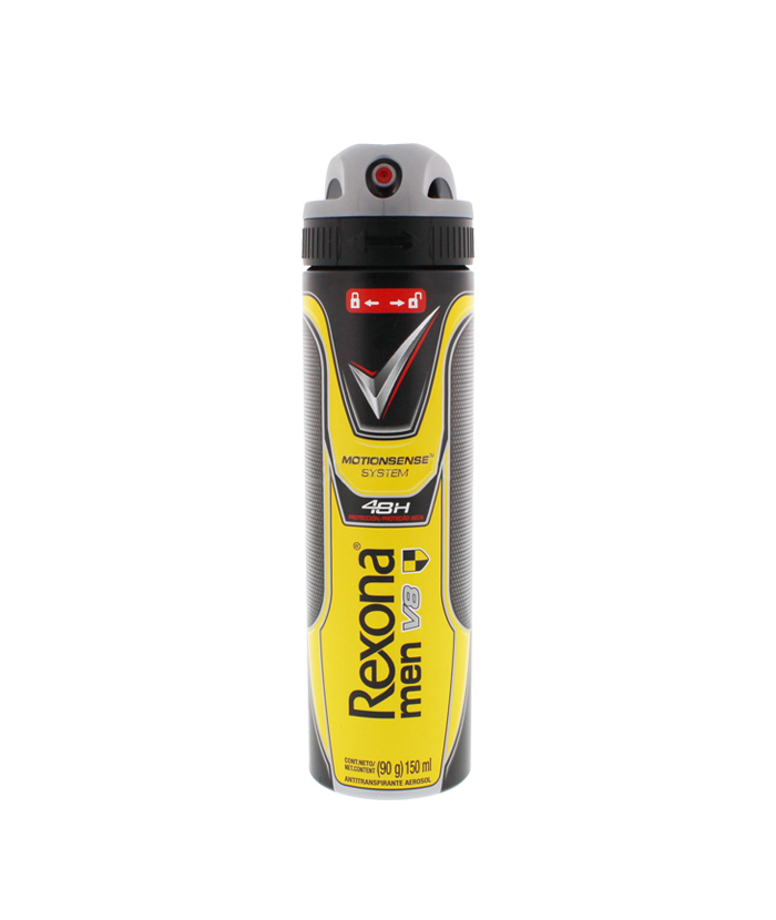 Desodorante Rexona Aerosol V8 Hombre 150 ml