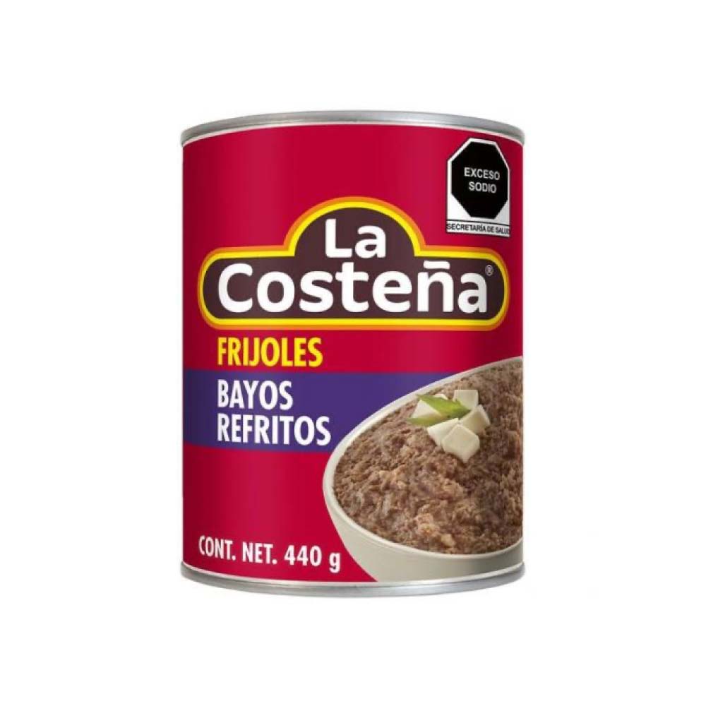 Frijoles Refritos Bayos La Costeña 440 gr