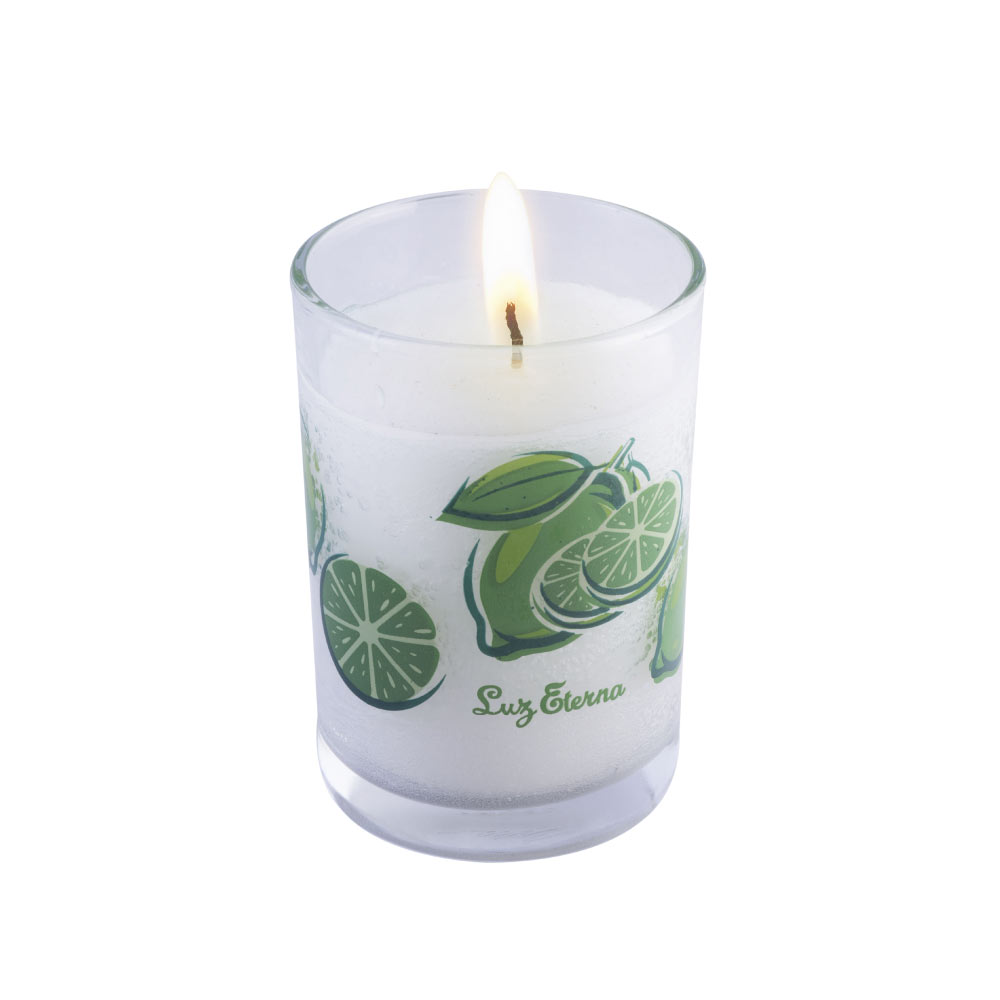 Veladora Luz Eterna Vaso Cubero