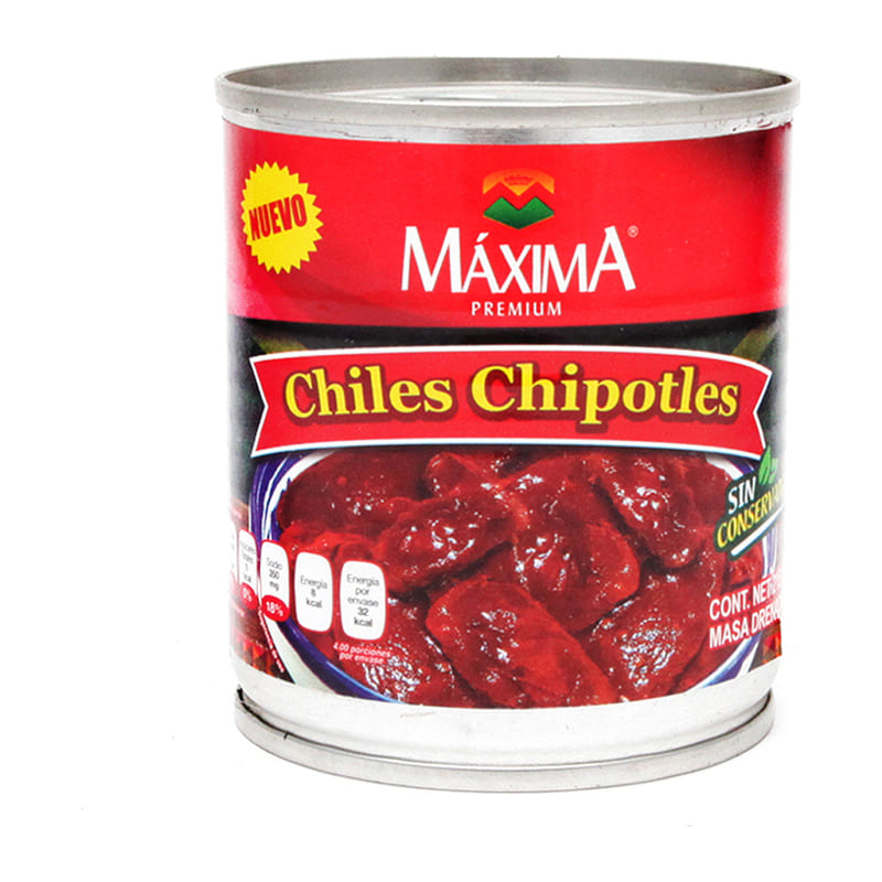 Chile Chipotle Máxima 215 gr