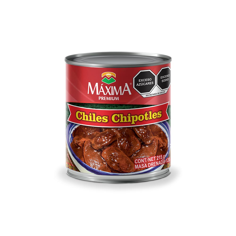Chile Chipotle Máxima 215 gr