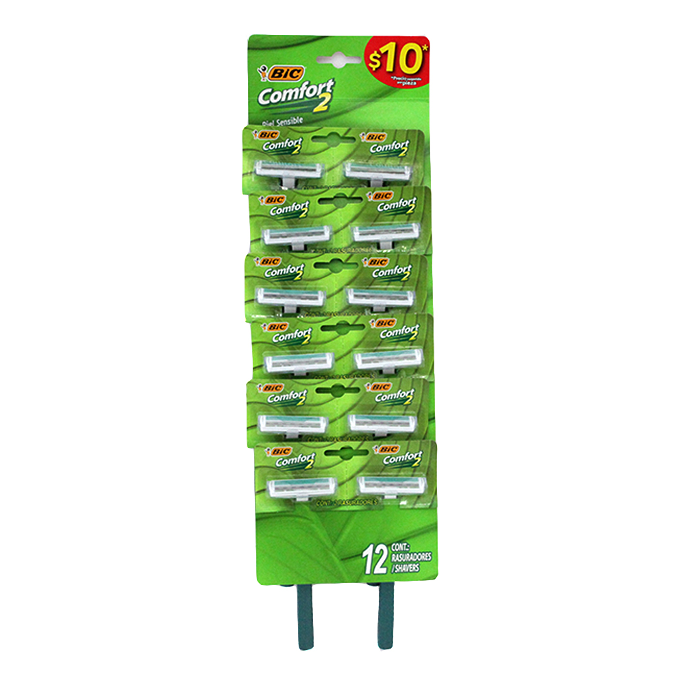 Bic Comfort 2 Rastrillo 12 Pz