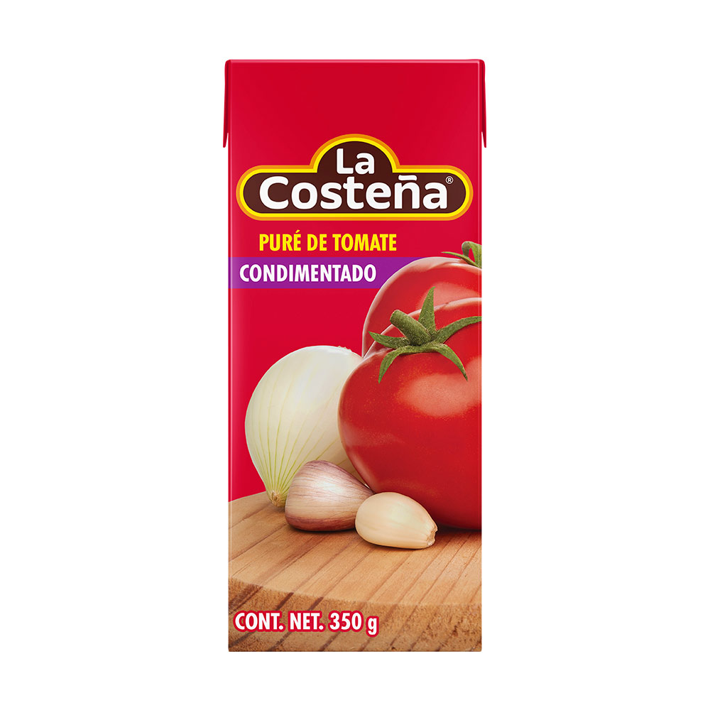 La Costeña Pure Tomate Brick 24/350 Gr