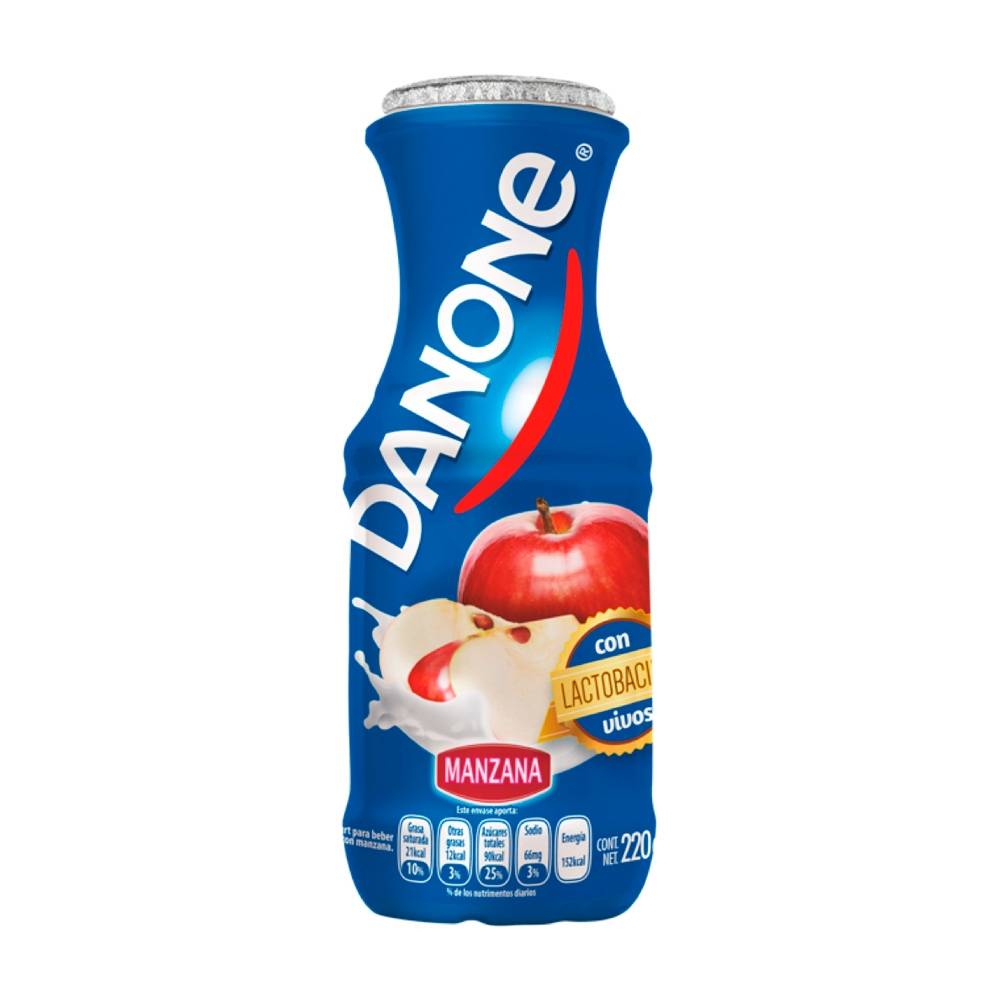 Yoghurt Bebible Danone Manzana 220 Gramos