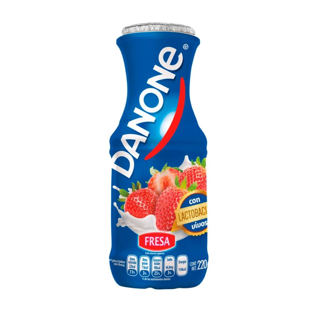 Yoghurt Bebible Danone Fresa 220 gr