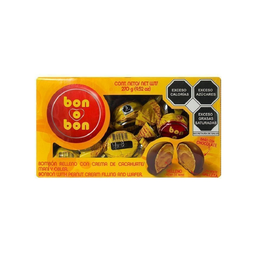 Bon O Bon Chocolate Leche 18/15 gr