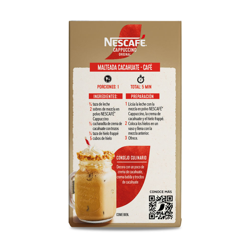 Café Soluble Nescafé Cappuccino 120 g
