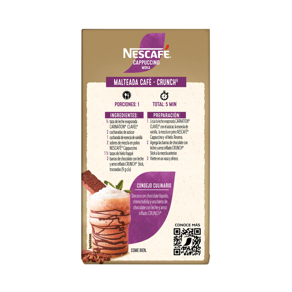 Nescafe Cappuccino Moka 6/6/132 Gr