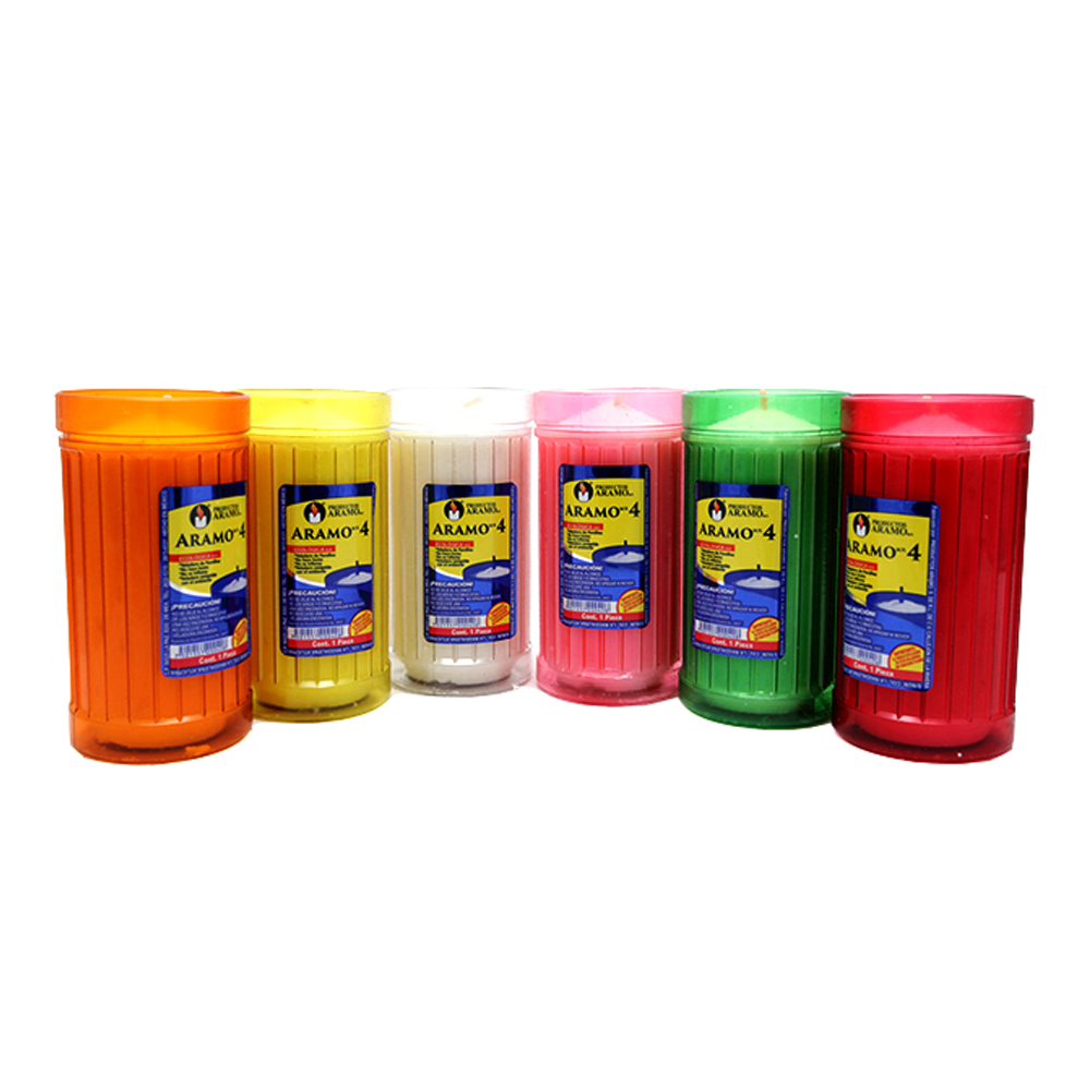 Aramo Vel Plastico Ecolog #4 Colores 24 Pz