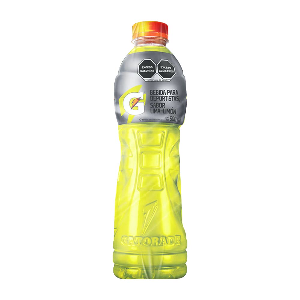 Gatorade  Tapa Lima Limon 6/600 Ml