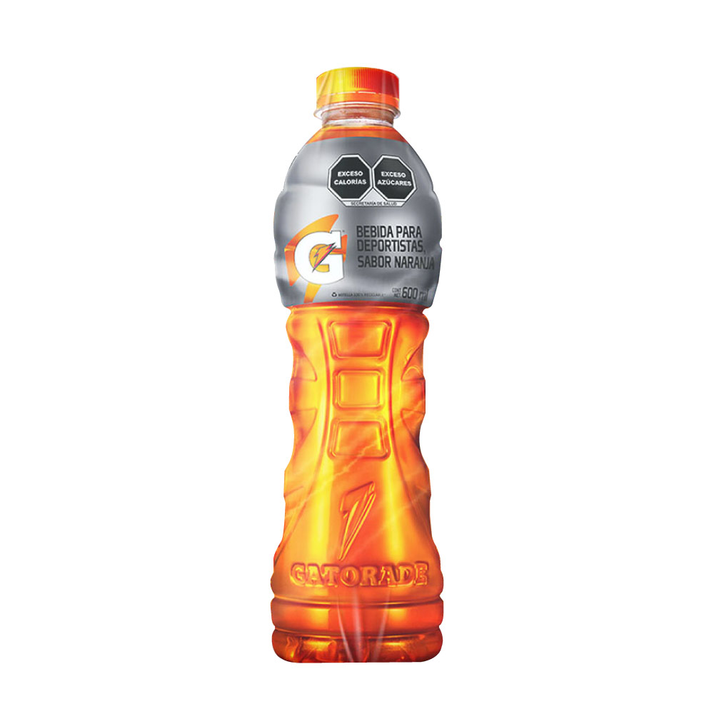 Gatorade  Tapa Naranja 6/600 Ml