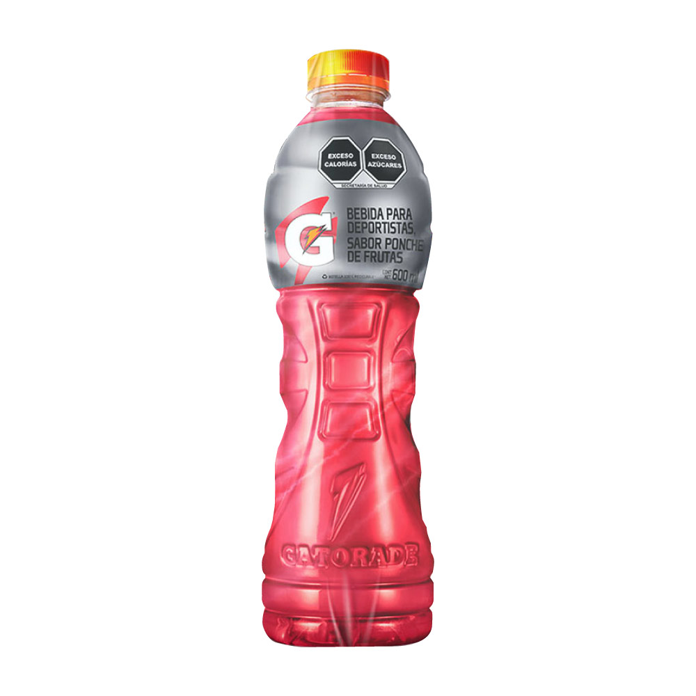 Gatorade  Tapa Ponche De Frutas 6/600 Ml