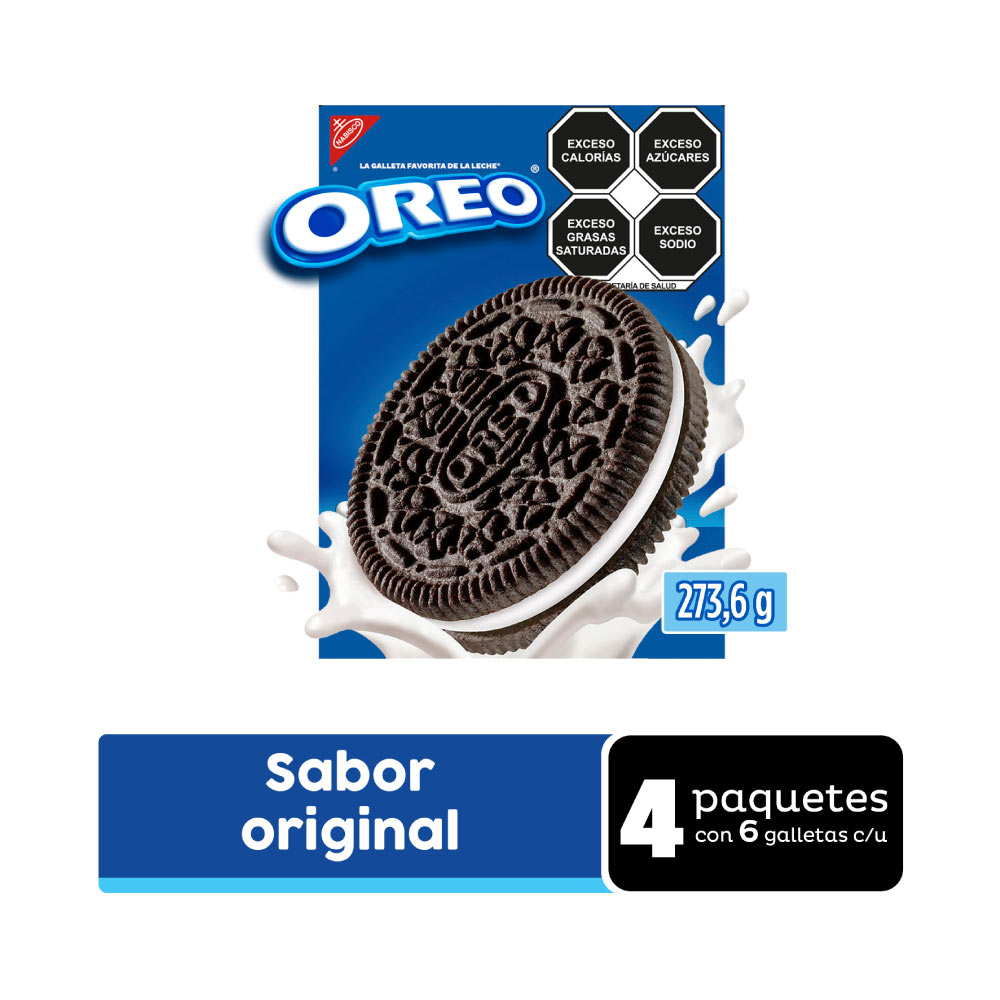 Oreo Galleta Regular 273.6 gr