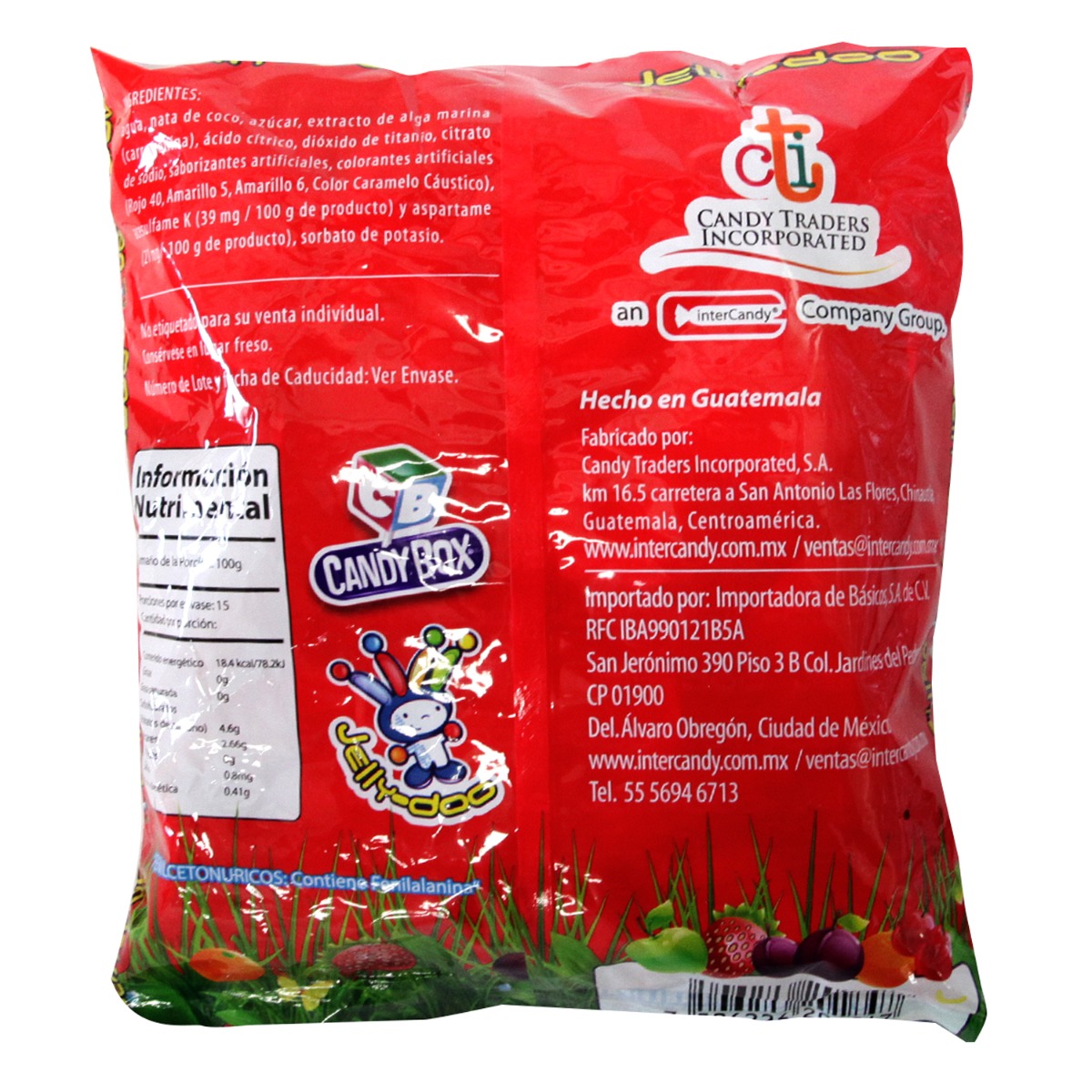 Jelly Doo Bolsa 1.5 Kilos