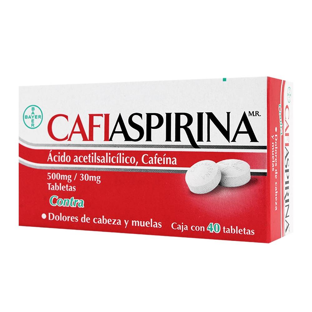 Cafiaspirina 40 piezas