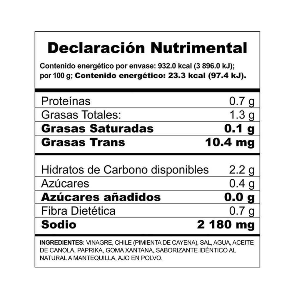 Salsa Frank´S Red Hot Alitas 3.78lt