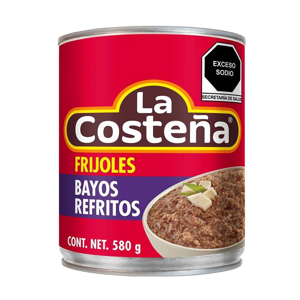 Frijoles Refritos Bayos La Costeña 580 gr