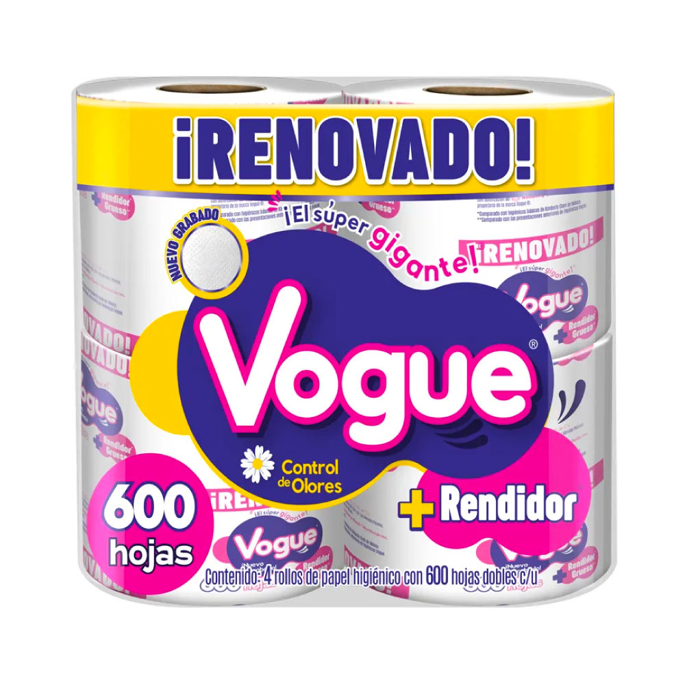 Vogue Hig 600 Hojas 10/4 Pz