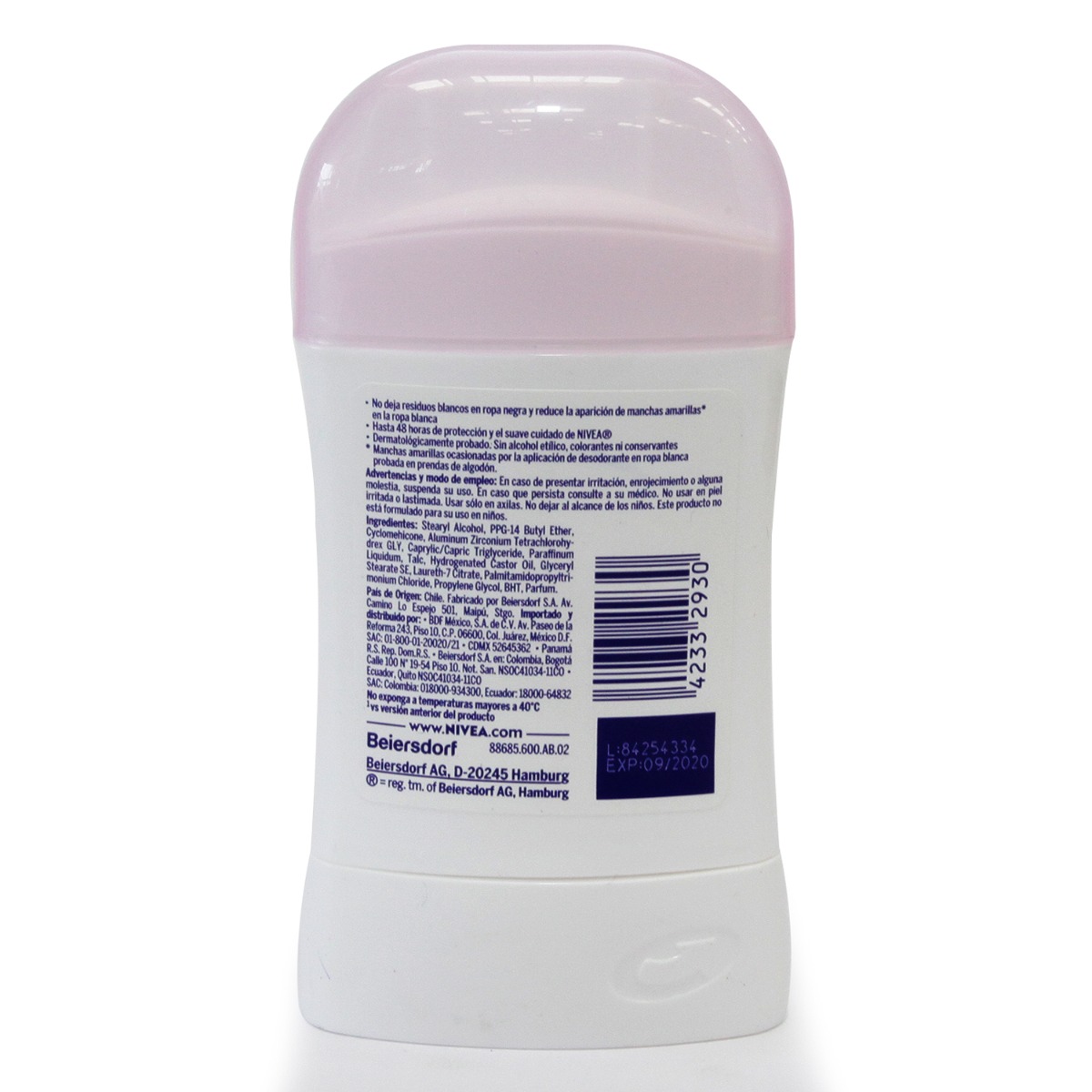 Nivea Deo Mujer Invisible Clear Barra De 50 Gramos