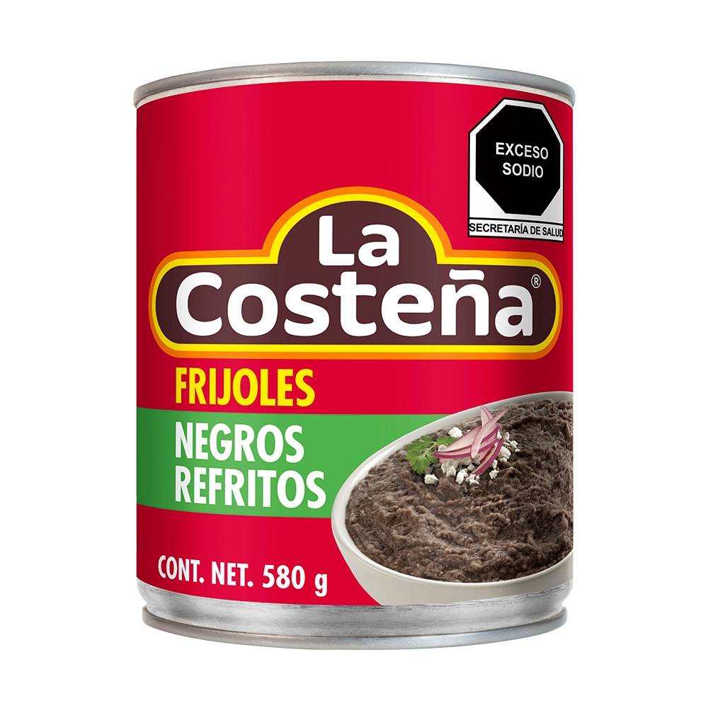 La Costeña Frijol Ref Negro 12/580 Gr *