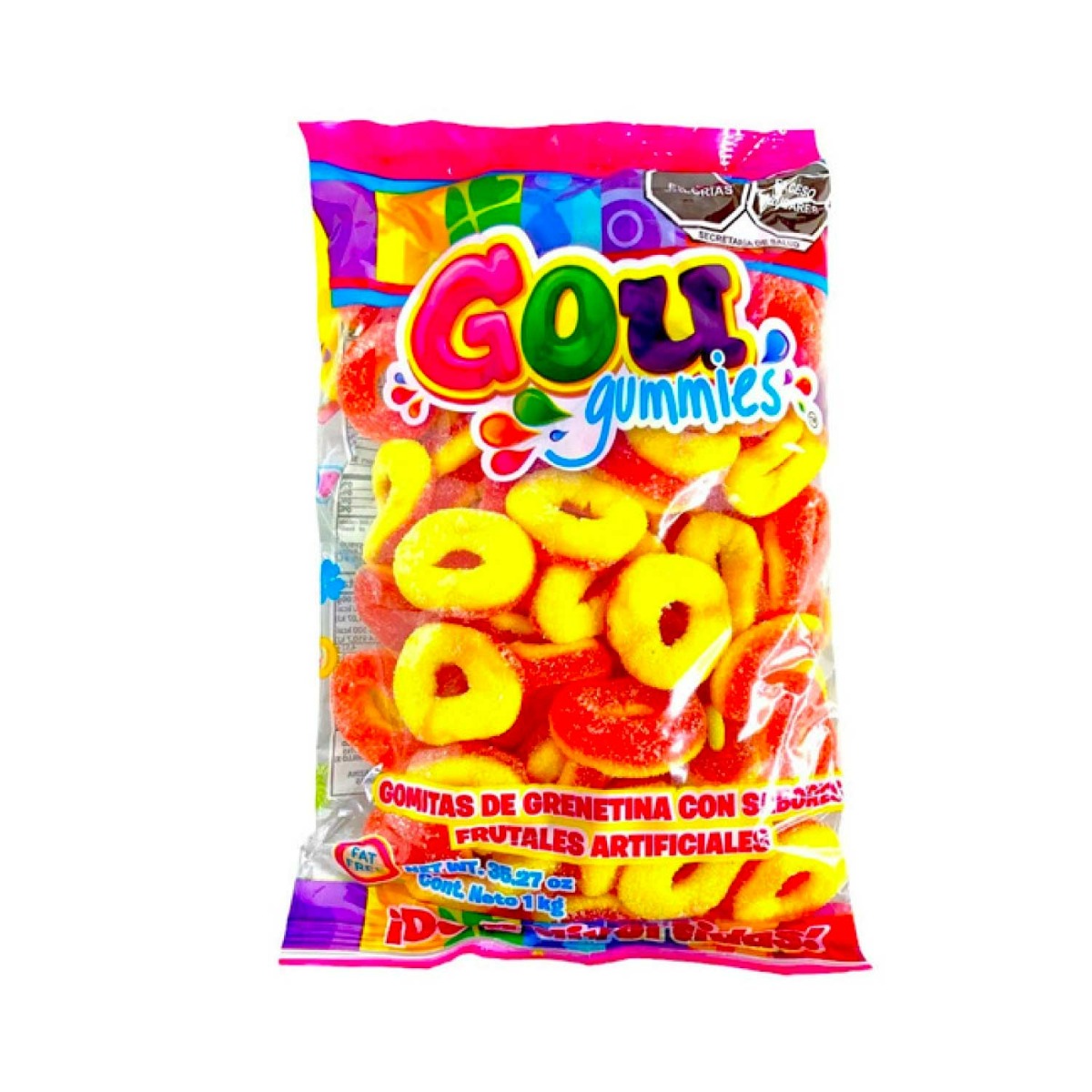 Gou Gomita De Aro Sabor Durazno 1 Kg