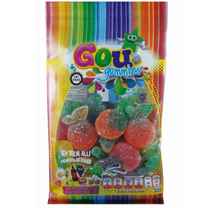 Golosina Gou Gomita Frutita 100 gr
