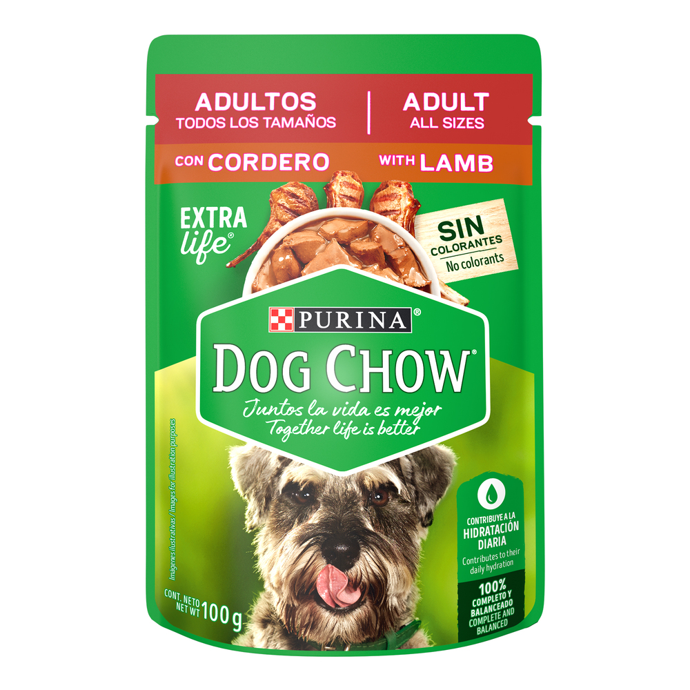Purina Dog Chow Sabrosobres Adultos Cordero 100 Gr