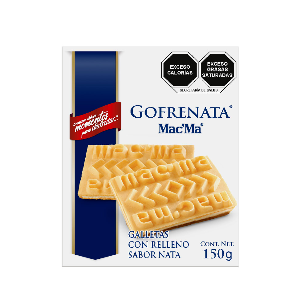 Galletas Mac'Ma Gofrenata 150 g