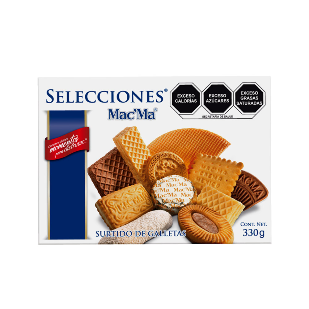 Galletas Mac'Ma Surtido Selecciones 330 g