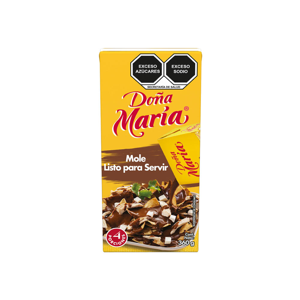 Doña Maria Mole Rojo Listo P/Servir 21/360 Gr