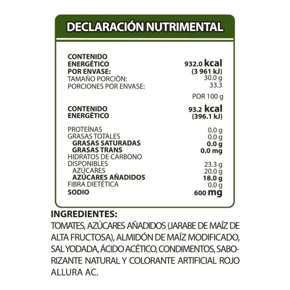 Embasa Catsup Brick 12/1 Kg