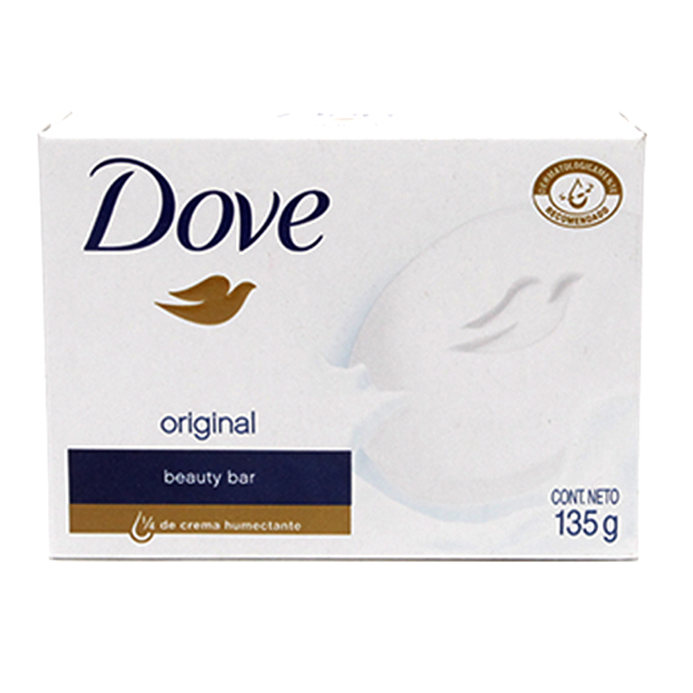 Jabon Dove de Tocador Blanco 135 gr