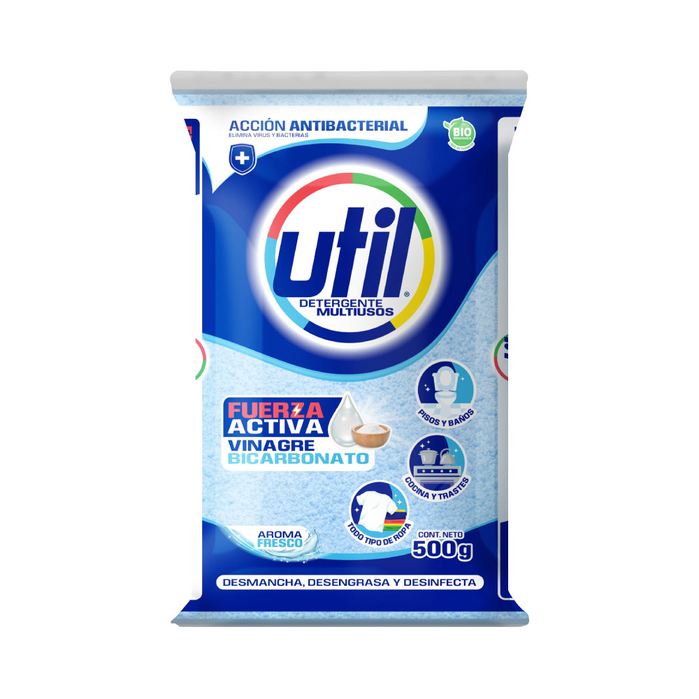 Detergente en Polvo Útil Multiusos 500 g