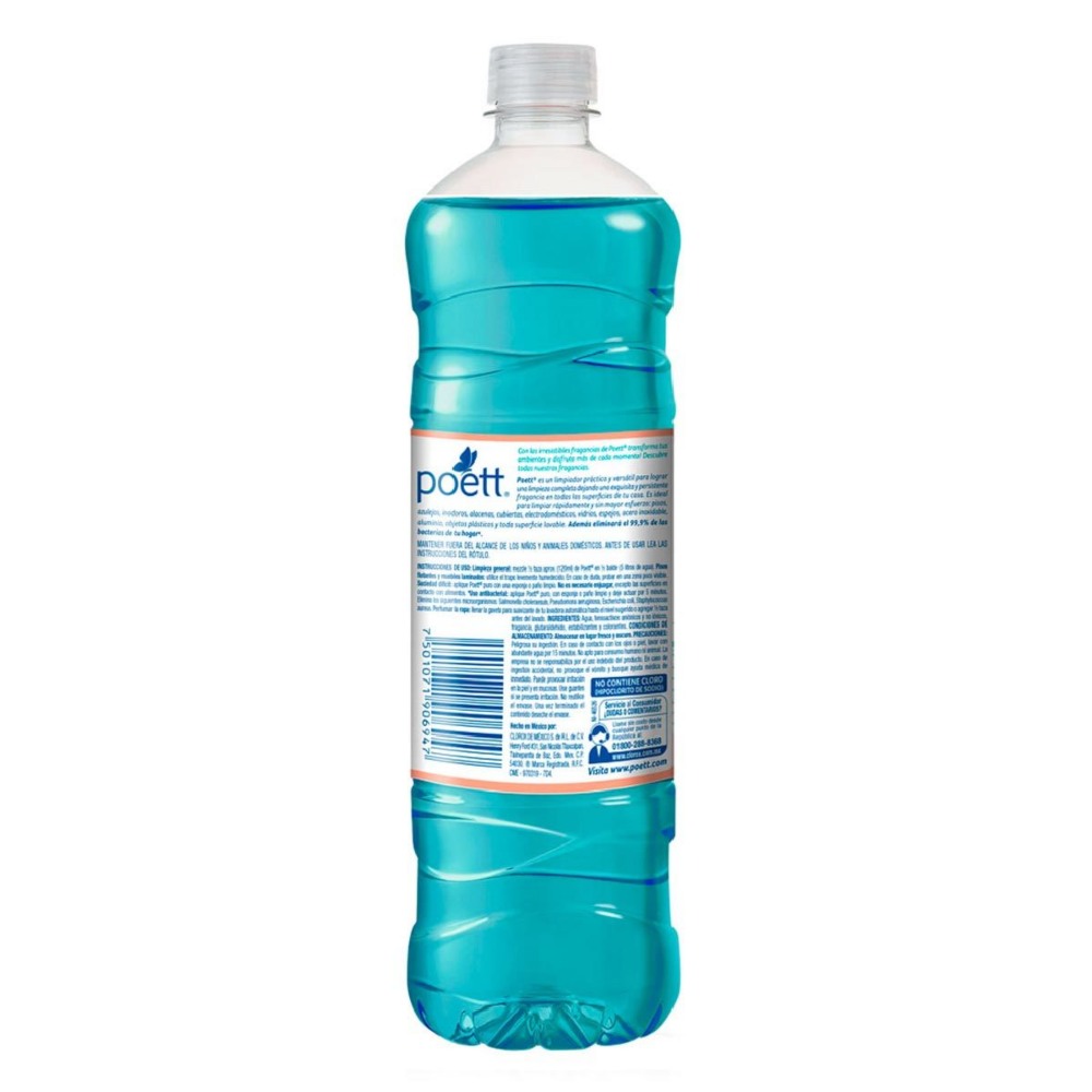 Limpiador Multiusos Poett Aleg. Día 900 ml