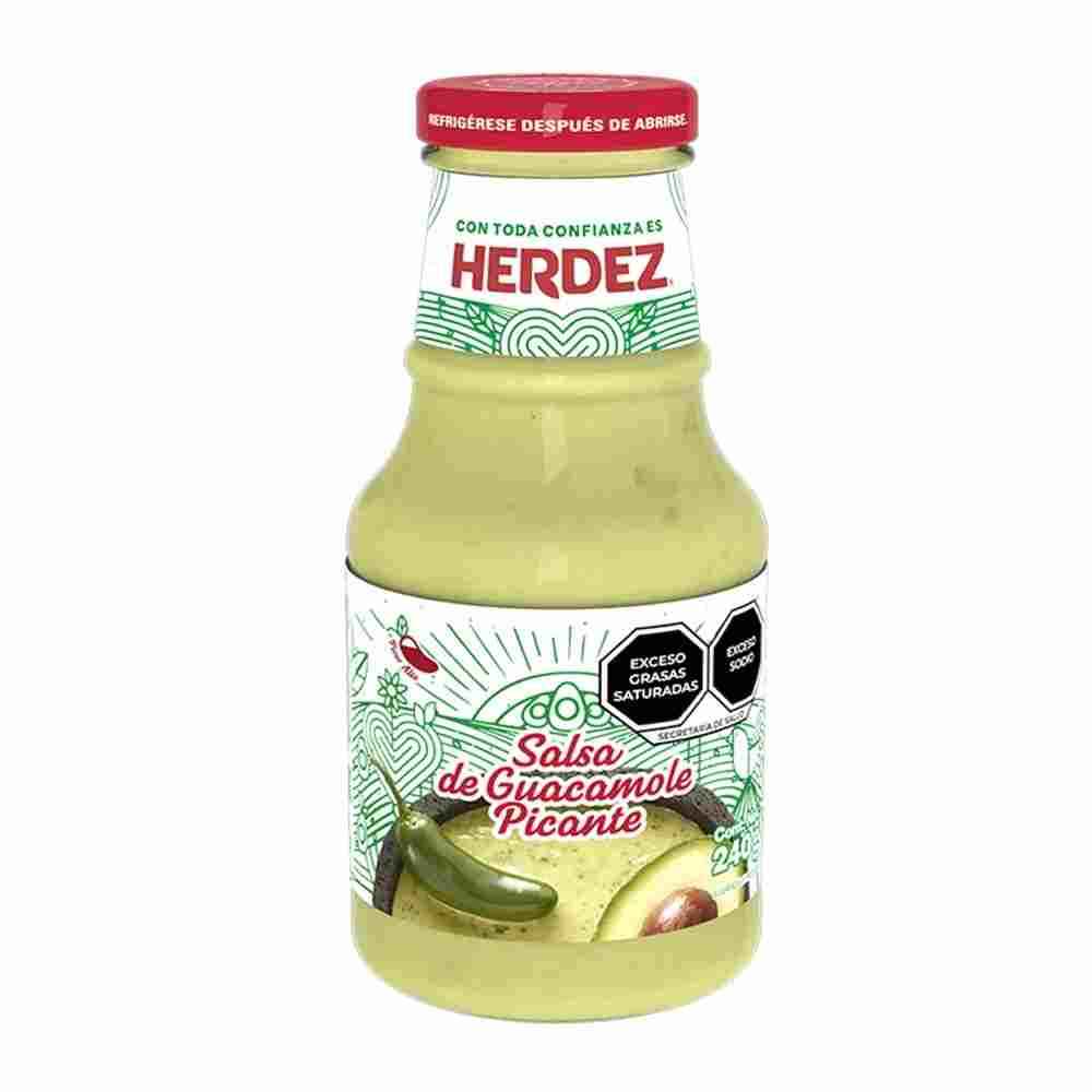 Salsa de Guacamole Herdez Picante 240 g