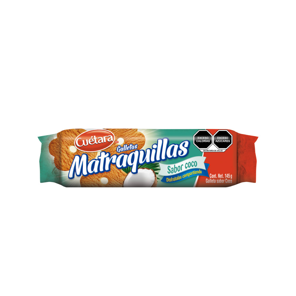 Matraquillas Cuetara Coco 145 gr