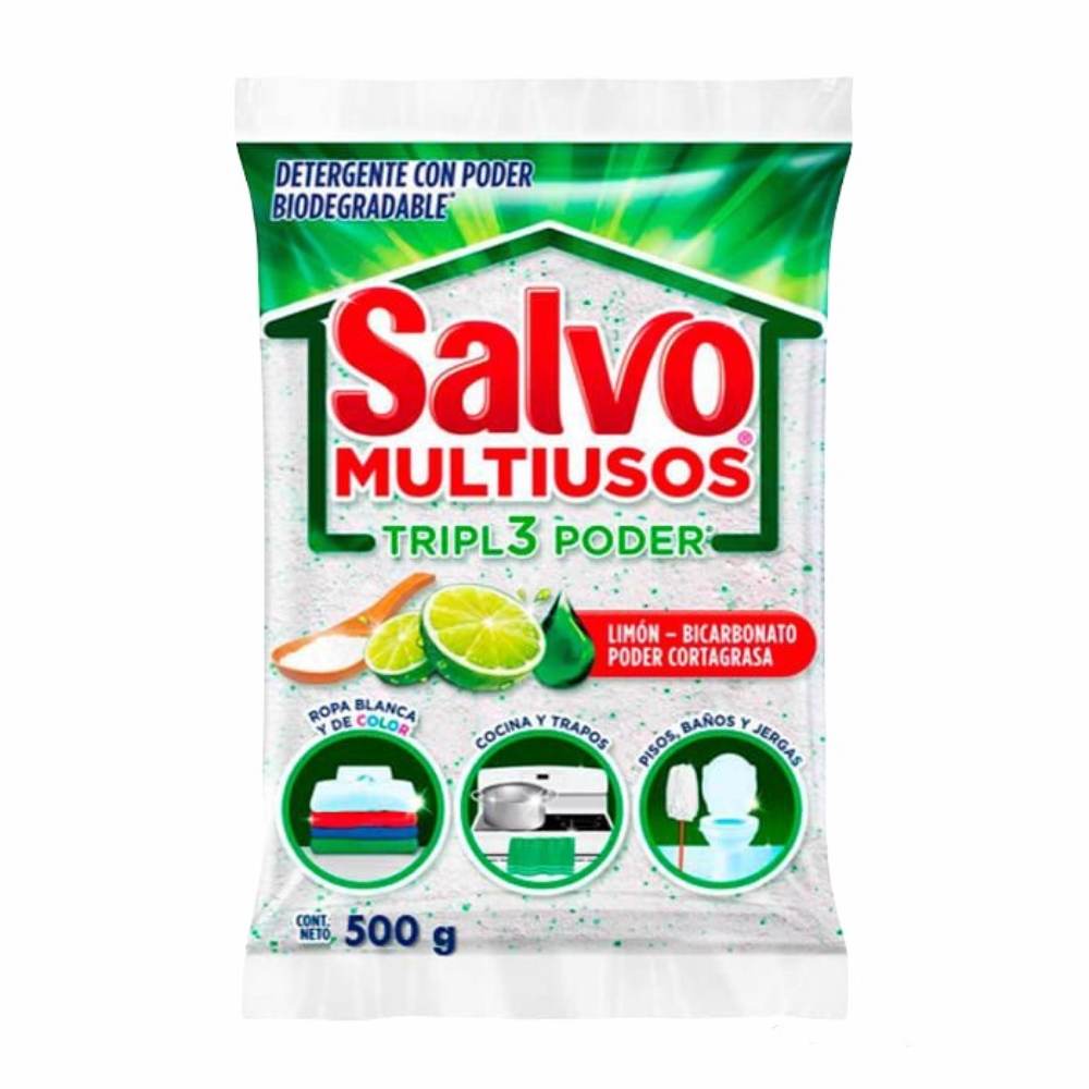Salvo detergente multiusos 500 gr