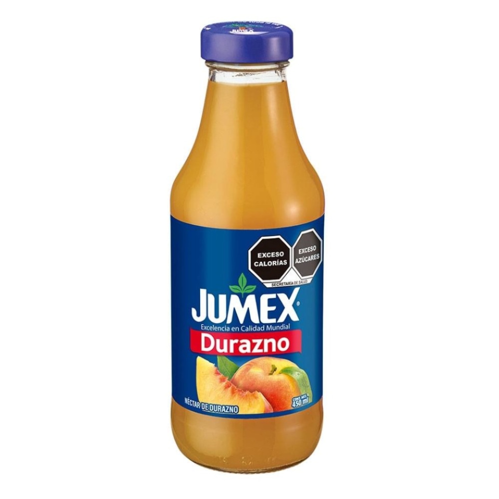 Jumex Vidrio Jugosa Durazno 450 ml