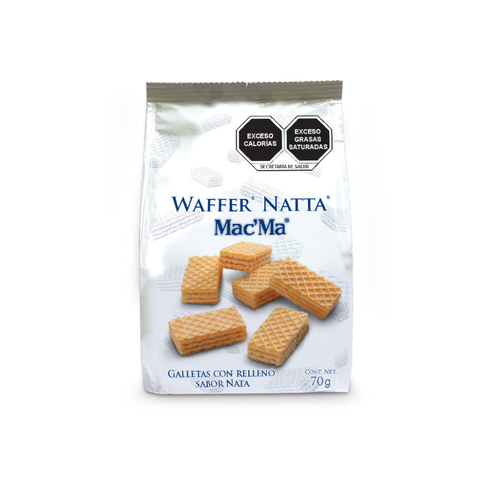 Galletas Mac'Ma Wafer Natta 70 g