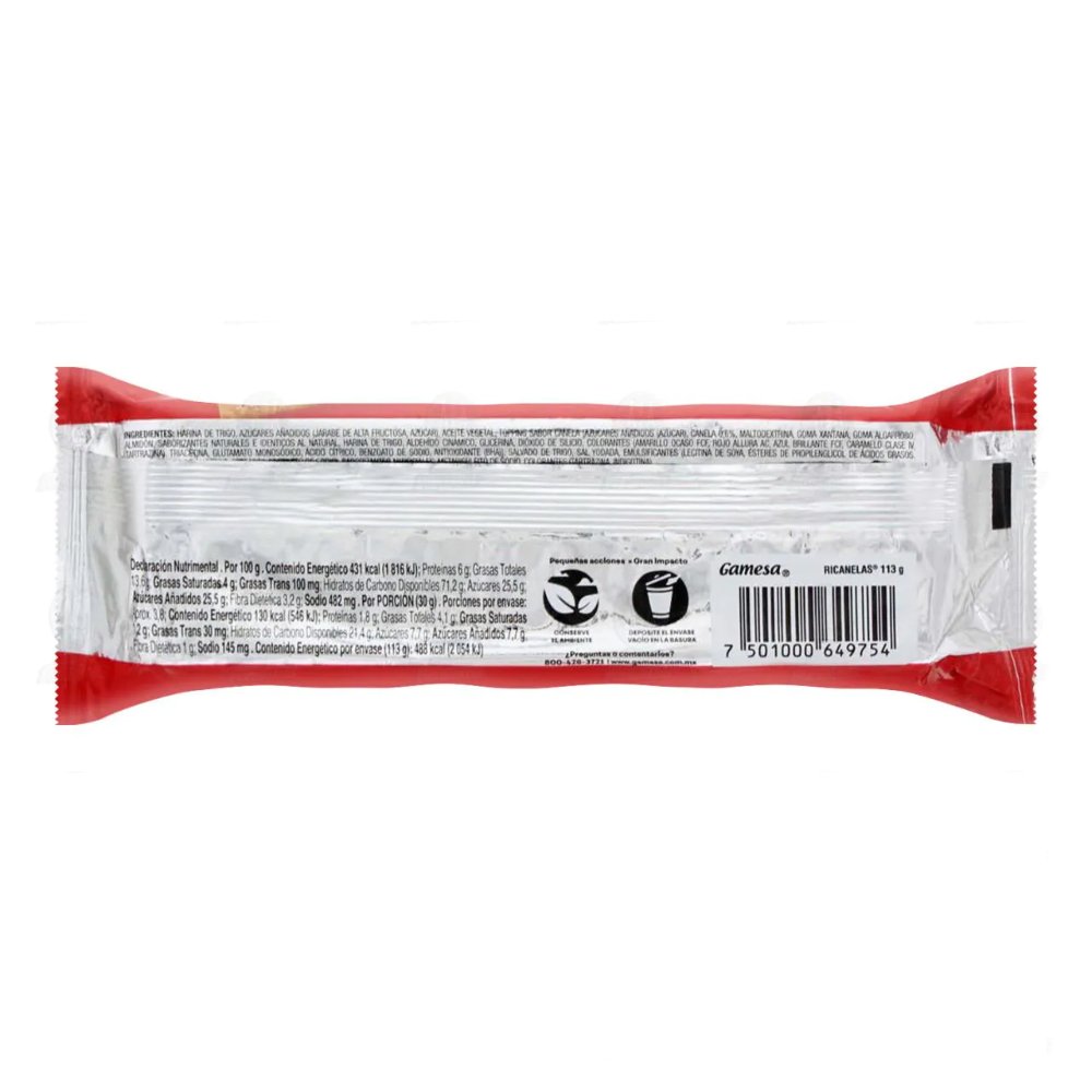 Ricanelas Gamesa 113 gr