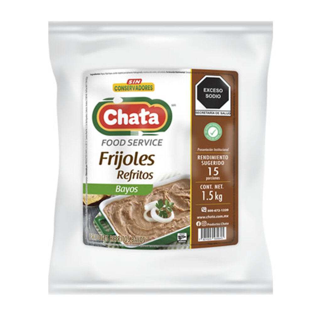 La Chata Frijoles Ref. Bayos Pouch 1.5 kg