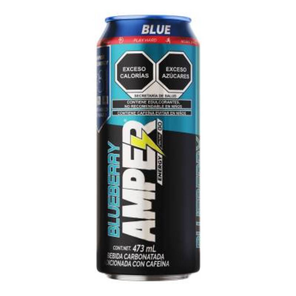 Bebida Energética Amper Blue 473 ml