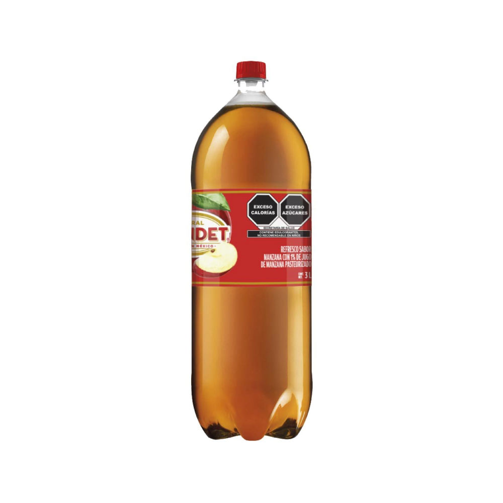 Refresco Sidral Mundet Manzana 3 L