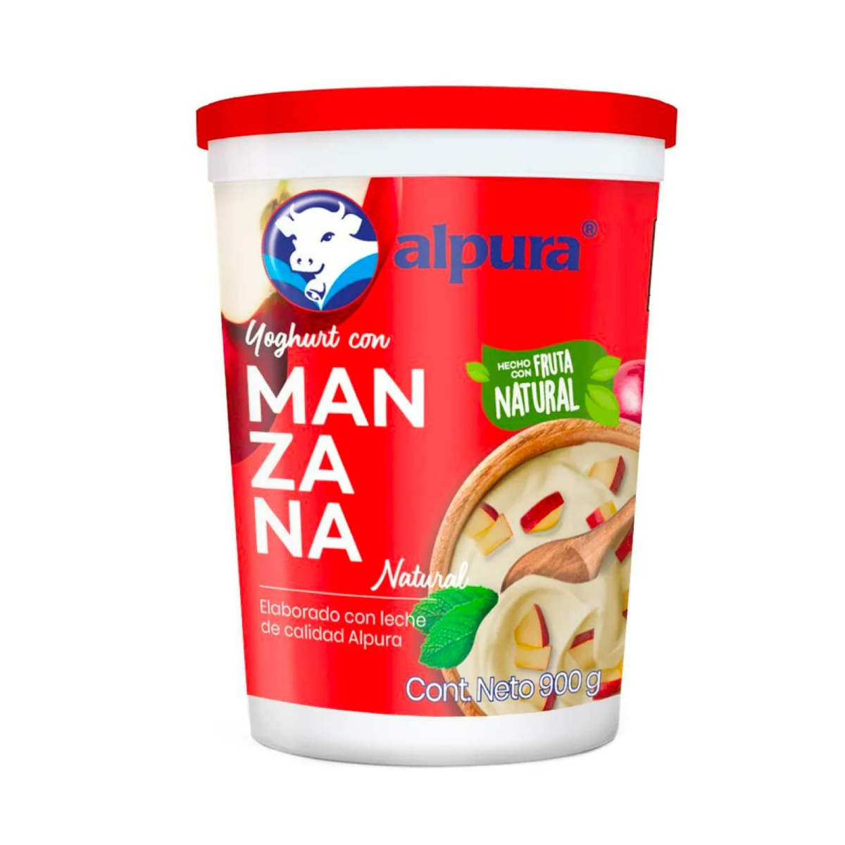 Alpura Yoghurt Batido Manzana 900 Gr