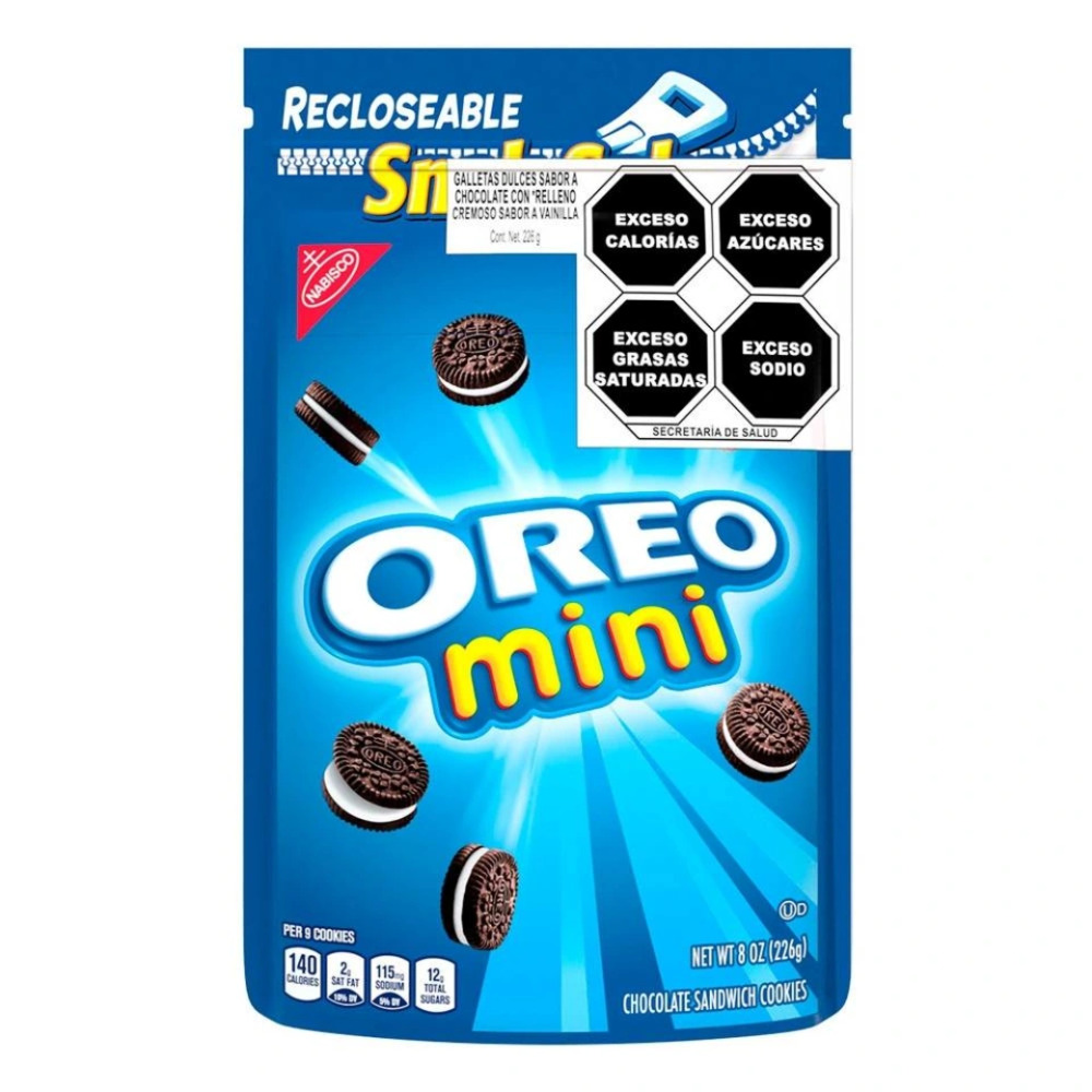 Galleta Nabisco Oreo Mini 226 gr