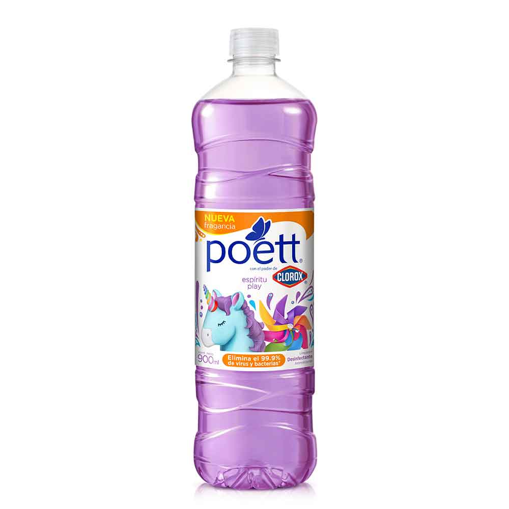 Poett Limpiador Multiusos Play 900 ml