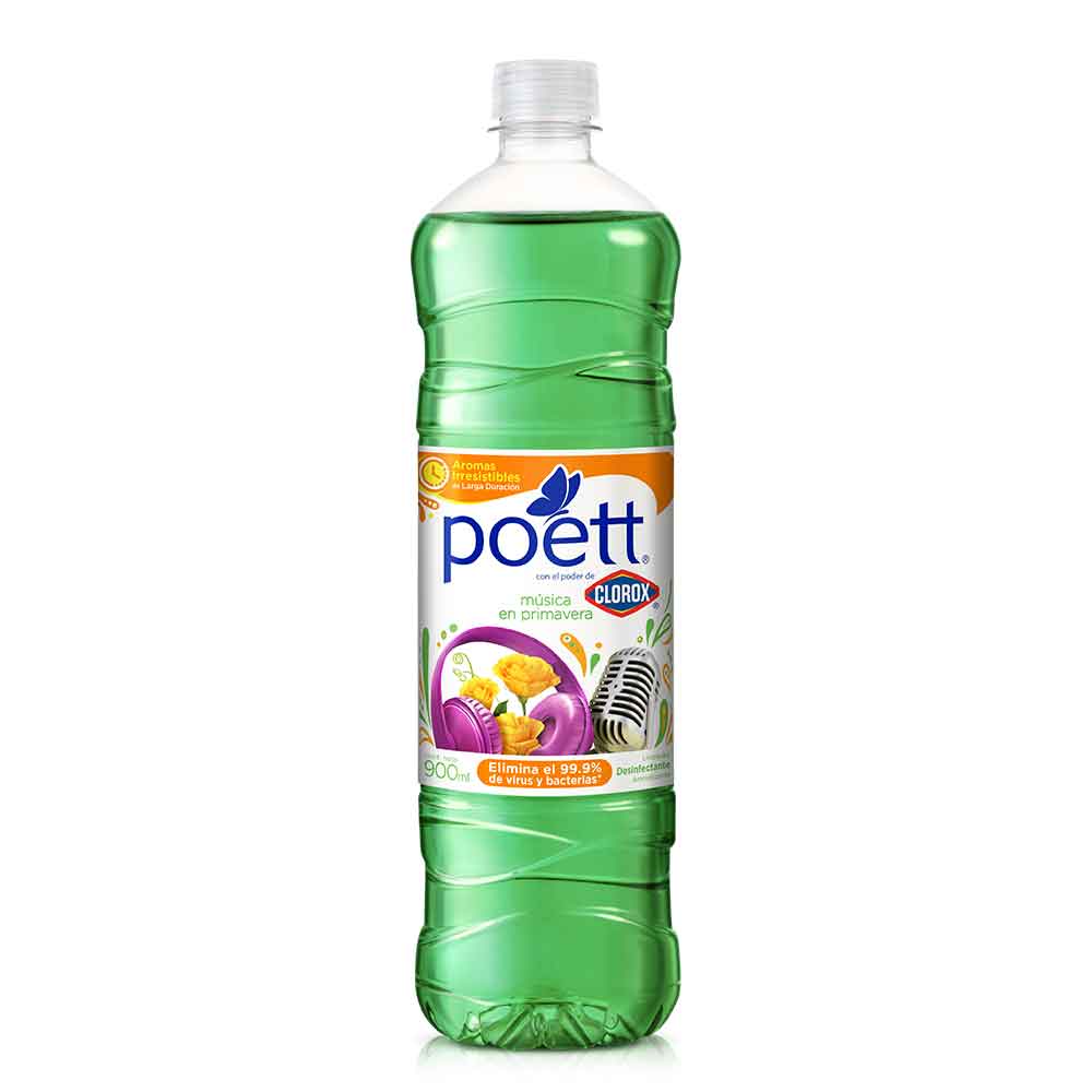 Poett Limpiador Multiusos Primavera 900 ml