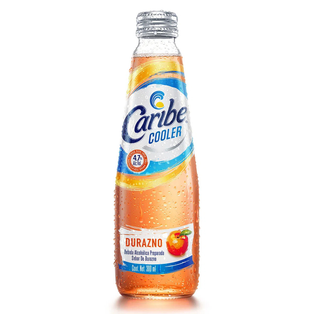 Caribe Cooler Durazno 12/300 Ml