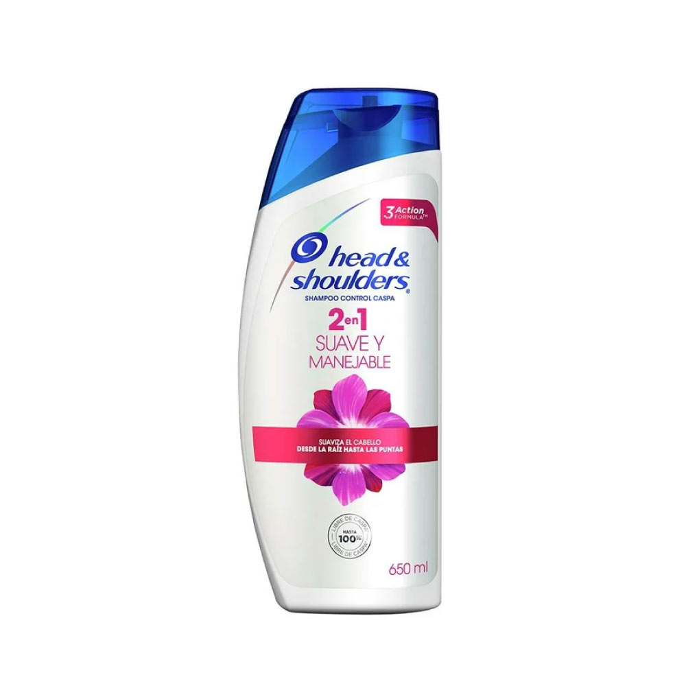 Head & Shoulders Suave Y Manejable 650 ml