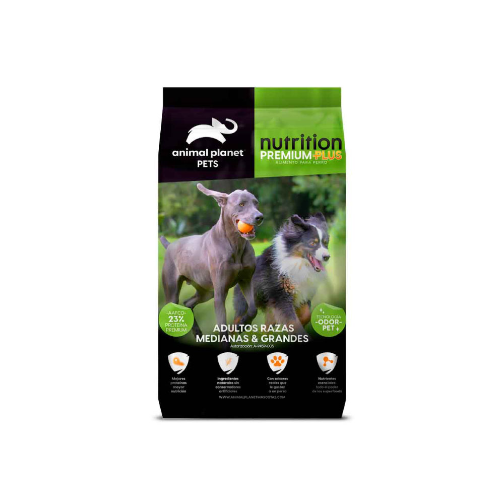 Animal Planet Alimento Adulto Razas Medianas Y Grandes 25 Kg